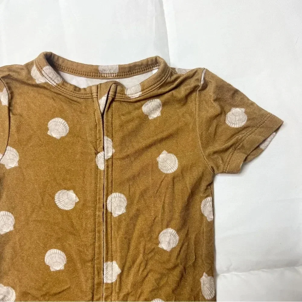 Brave Little Ones Shell Print Romper